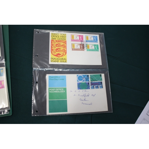 1340 - POSTAL HISTORY, EARLY FIRST DAY COVERS & GREAT BRITAIN STAMPS including an album with 2 19thc letter... 