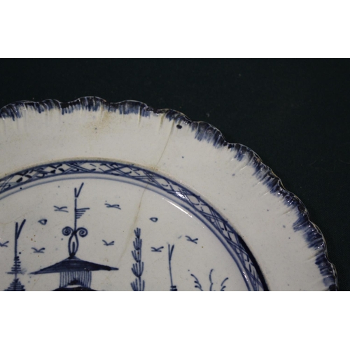 1368A - WHIELDON STYLE CREAMWARE BUTTER BOAT late 18th century, with brown sponged decoration, length 12cm; ... 