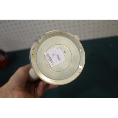 1368A - WHIELDON STYLE CREAMWARE BUTTER BOAT late 18th century, with brown sponged decoration, length 12cm; ... 