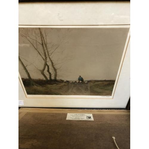 234 - Two Signed Tatton Winter Coloured Etchings and Two Others (4)