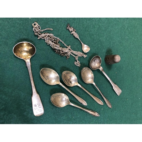 74 - Quantity of Silver Spoons etc