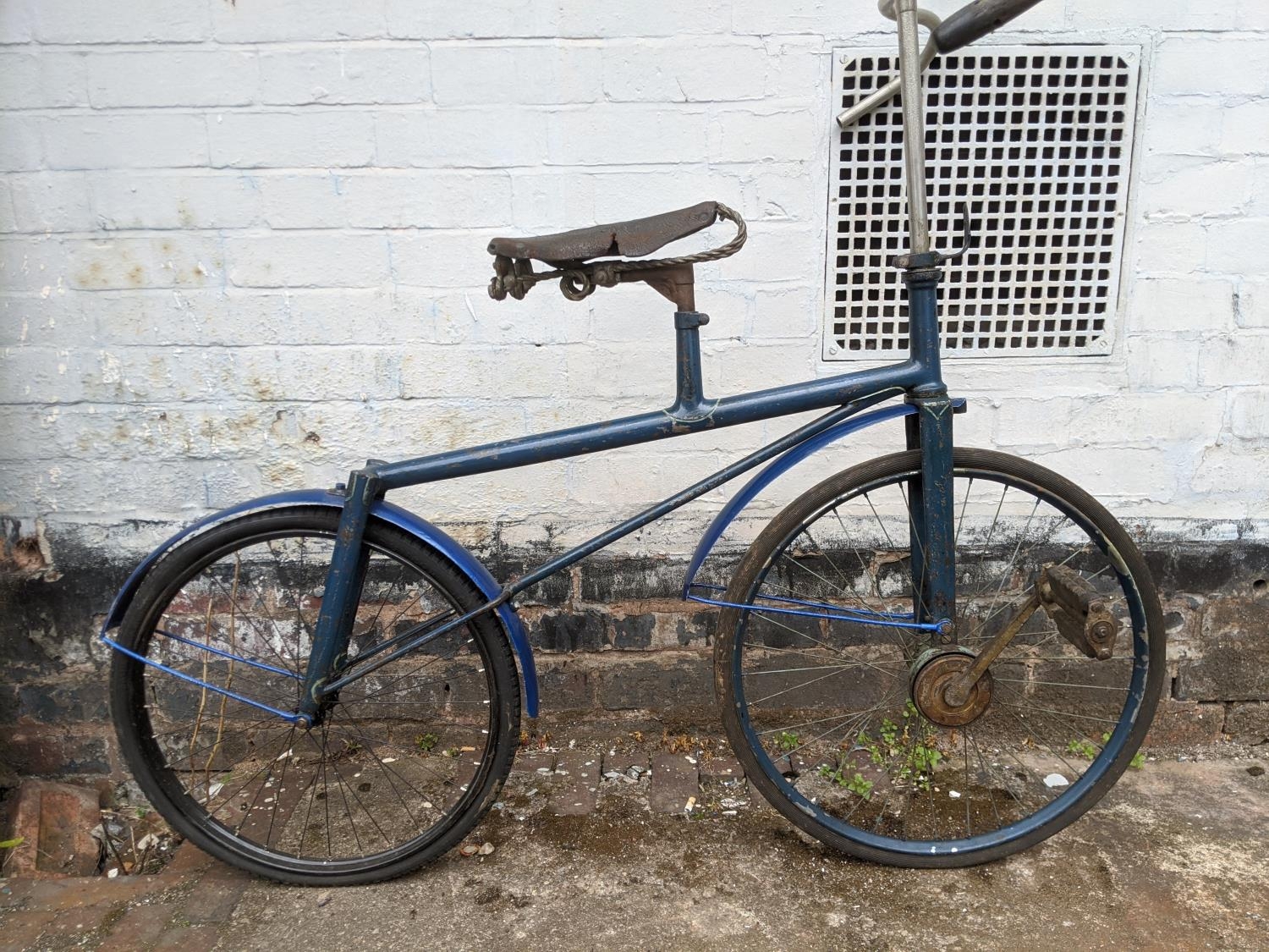 A c1896 Crypto Bantam. Barn stored for a number of years, a refurbishment  project having a sound bl