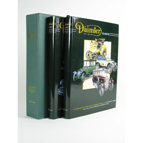 631 - Daimler Days  by Brian E. Smith. 'In celebration of 100-years of Daimler', 1996 1st ed, 960pp in two... 