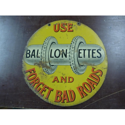 665 - A Rare G.W.K. - Maidenhead Sign.  A double-sided and hanging transfer-printed tin sign, one side adv... 