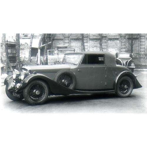 723 - Bentley - Derby 1931 - 1939.  Two folders of assorted photographs of 3½ and 4¼ litre vehicles, coach... 