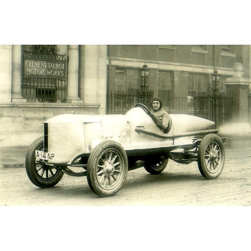 750 - Clément Talbot & Talbot Darracq.  Four folders, the first dated 1903-1914 and featuring good full an... 