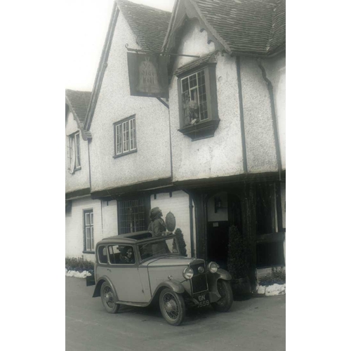 751 - Triumph 1923 - 1939.  A folder of about 65 photographs, including 18 postcard-sized images, a number... 