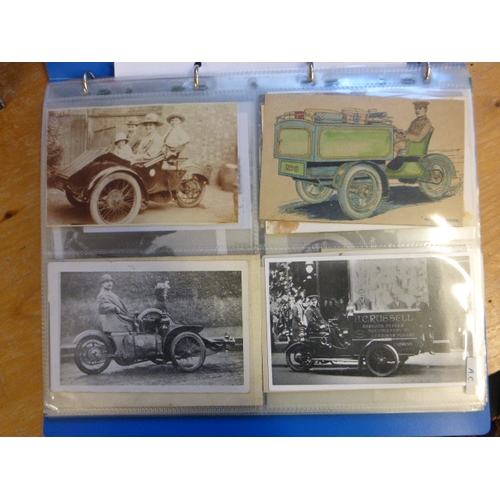 678 - Auto Carrier - AC.  A folder covering the period 1909-1938, social scenes, showrooms, competitions. ... 