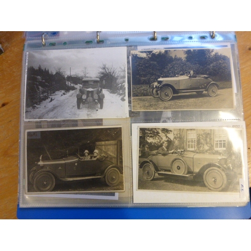 678 - Auto Carrier - AC.  A folder covering the period 1909-1938, social scenes, showrooms, competitions. ... 