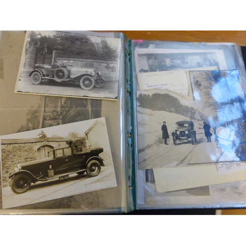 761 - Sunbeam Motor-Cars.  Two folders containing over 100 photographs of various Sunbeam models for the p... 