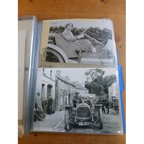 735 - La Buire 1904 - 1930.  An album with 20 postcards, some with stamps and greetings, good half-plate o... 