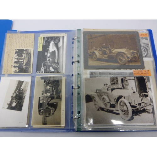 693 - Austro Daimler.  A folder covering the period 1899 to 1934, to include postcards, coach-builders' pr... 