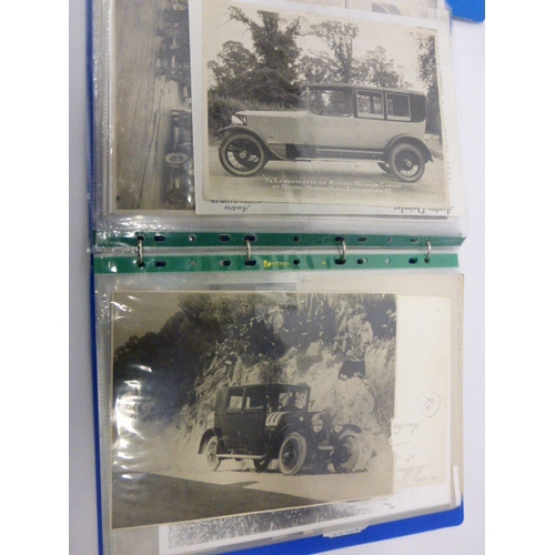 693 - Austro Daimler.  A folder covering the period 1899 to 1934, to include postcards, coach-builders' pr... 