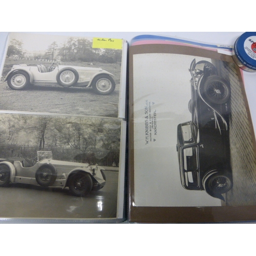 729 - Invicta 1925 - 1938.  A folder of about 40 photographs, many in competition guise, some coachwork im... 