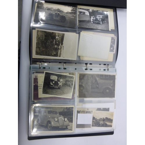 777 - Standard.  Three folders, the first comprising early images in postcard format, some snaps and end p... 