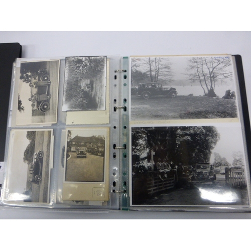 777 - Standard.  Three folders, the first comprising early images in postcard format, some snaps and end p... 