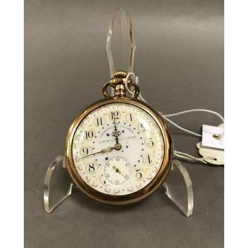 119 - A.W.W Co Waltham Cronometro Victoria Pocket Watch