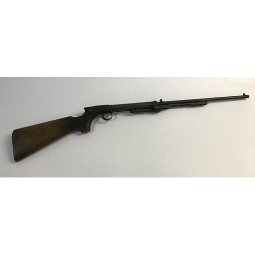 362 - A B.S.A. L PATTERN AIR RIFLE. A Birmingham Small Arms L Pattern Air Rifle with a 43cm barrel with ro... 