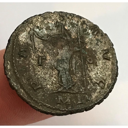 899 - ANTONINIANUS OF CARAUSIUS 286-293. Radiate bust r. within legend IMP CARAUSIUS P F AUG. Reverse stan... 