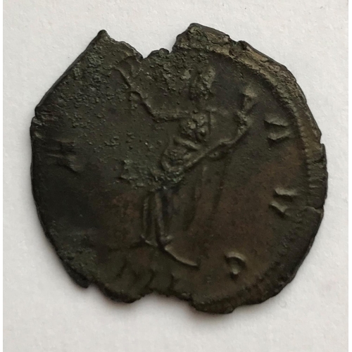 900 - ANTONINIANNUS OF CARAUSIUS 286-293. Radiate bust r. within legend IMP CARAUSIUS P F AUG. Reverse sta... 