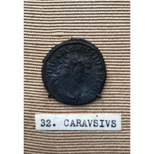 901 - ANTONINIANUS OF CARAUSIUS 286-293. Radiate bust r. within legend IMP CARAUSIUS P F AUG. Reverse stan... 