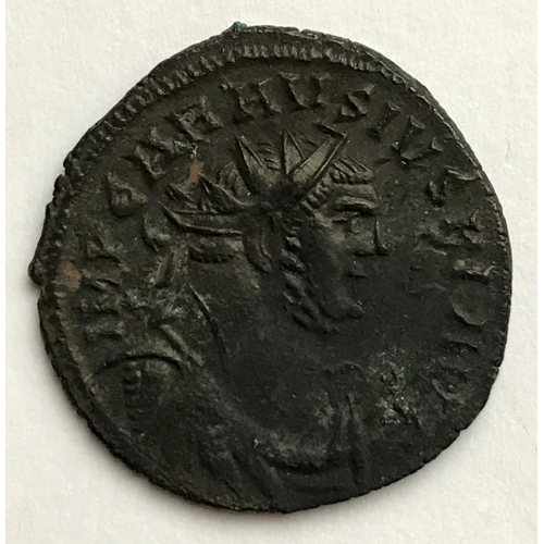 901 - ANTONINIANUS OF CARAUSIUS 286-293. Radiate bust r. within legend IMP CARAUSIUS P F AUG. Reverse stan... 