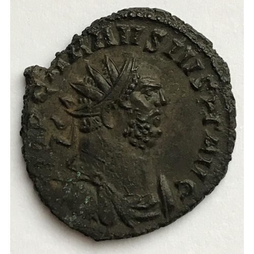 902 - ANTONINIANUS OF CARAUSIUS 286-293. Radiate bust r. within legend IMP CARAUSIUS P F AUG. Reverse stan... 