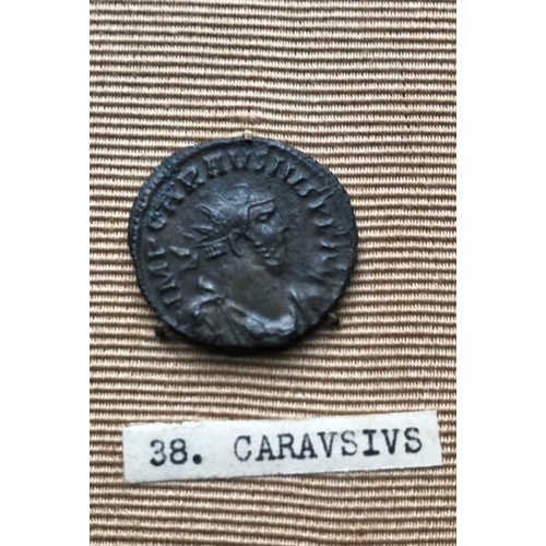 904 - ANTONINIANUS OF CARAUSIUS 286-293. Radiate bust r. within legend IMP CARAUSIUS P F AUG. Reverse stan... 