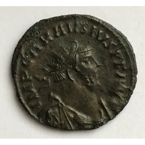 904 - ANTONINIANUS OF CARAUSIUS 286-293. Radiate bust r. within legend IMP CARAUSIUS P F AUG. Reverse stan... 