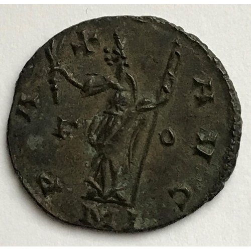 904 - ANTONINIANUS OF CARAUSIUS 286-293. Radiate bust r. within legend IMP CARAUSIUS P F AUG. Reverse stan... 