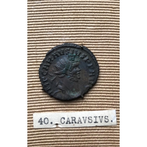 905 - ANTONINIANUS OF CARAUSIUS 286-293. Radiate bust r. within legend IMP CARAUSIUS P F AUG. Reverse stan... 