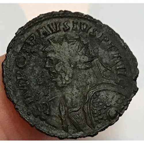 905A - A BRITISH MUSEUM COPY. A resin copy recently made for the British Museum of an Antoninianus of Carau... 