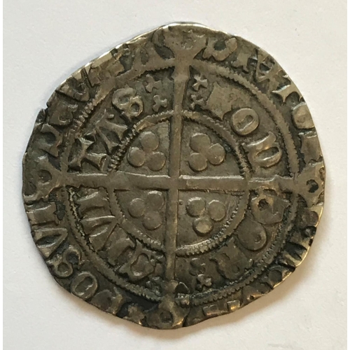 924 - A HENRY VII HAMMERED GROAT. A Henry VII Hammered Groat, facing bust issue, crown with two jewelled a... 