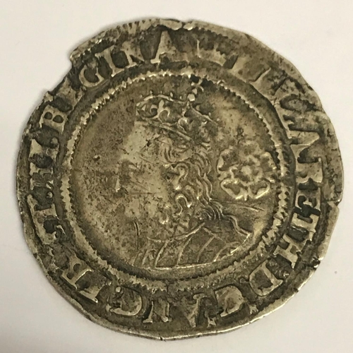 936A - AN ELIZABETH I SIXPENCE. An Elizabeth I hammered sixpence, crowned bust l with rose and date 1568, m... 