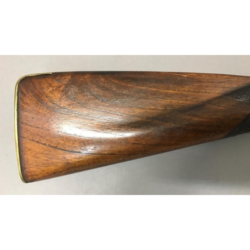 325 - A REPRODUCTION BLUNDERBUSS TYPE GUN. A reproduction Blunderbuss type muzzle loading gun with a 39 cm... 