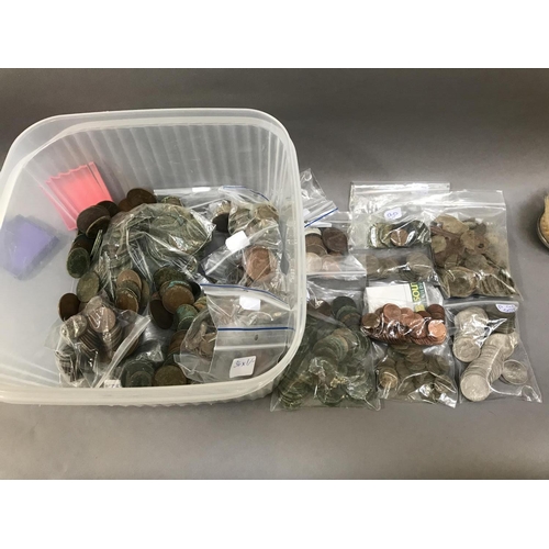 133 - Large Collection of Predecimal and Similar Coins