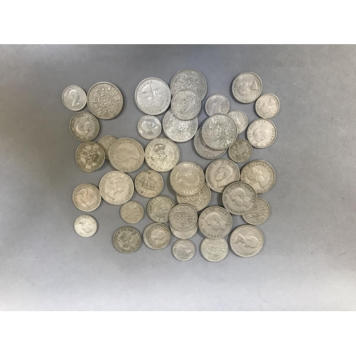 134 - Small Collection of Predecimal Florins, Shillings and Sixpence Pieces