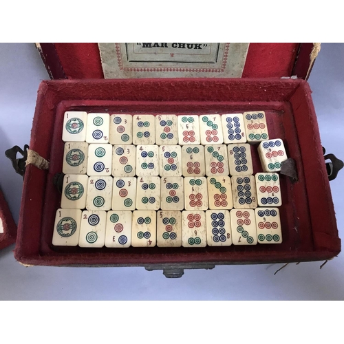 146 - Cased Mahjong Set