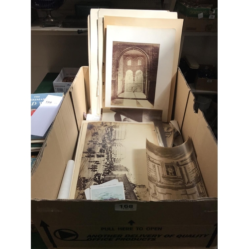 168 - Various Postcards, Old Photographs, etc