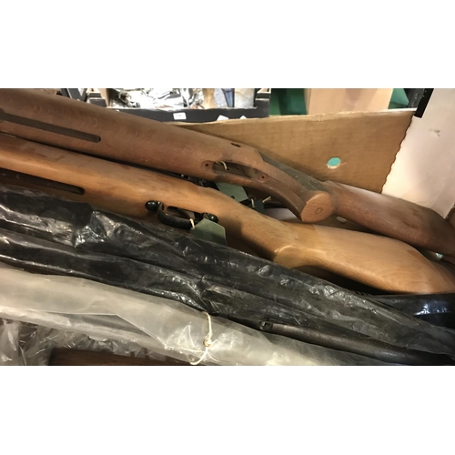 145 - Collection of Air Rifle Parts to include Stocks, Springs and Barrels