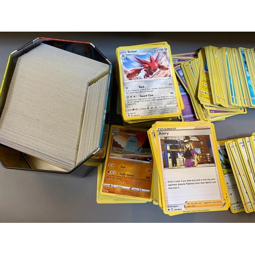 136 - Large Quantity of Assorted Pokemon Cards including Base Set, Jungle Set and Fossils and Modern Cards... 