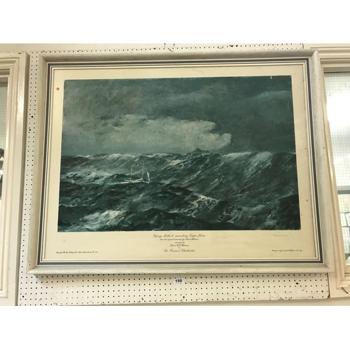 150 - Norman Wilkinson, `Gipsy Moth IV Rounding Cape Horn, 1967`, signed print