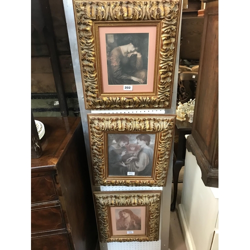 202 - Three Framed Prints