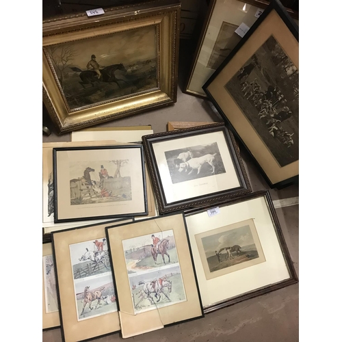 246 - Assorted Sporting Prints and Photographs