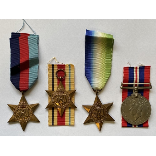 1018 - A WW11 MERCHANT NAVY CASUALTY GROUP  A S S Observer (Liverpool) casualty group of four medals. Box o... 