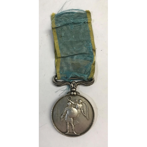 1021 - A CRIMEA MEDAL 1854-56. With privately engraved naming 'Poher. P. G2e B'. Possibly a non British rec... 