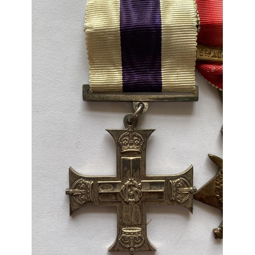 1032 - A MILITARY CROSS GROUP OF FOUR TO MAJOR PFEIL OF THE R.G.A. A Great War group of four comprising Mil... 