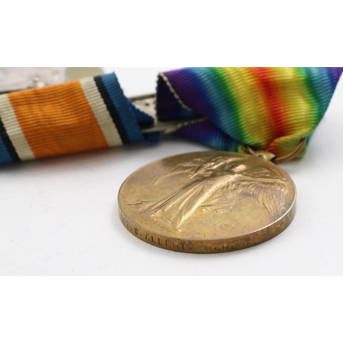 1033 - A FIRST WORLD WAR TRIO TO THE RNAS/RAF. A Trio comprising 1914 Star and clasp, to F.388 W. Allert Ld... 