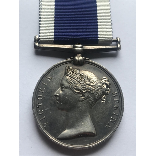 1041 - A VICTORIAN NAVAL LONG SERVICE AND GOOD CONDUCT MEDAL. A Victorian Naval Long Service and Good Condu... 