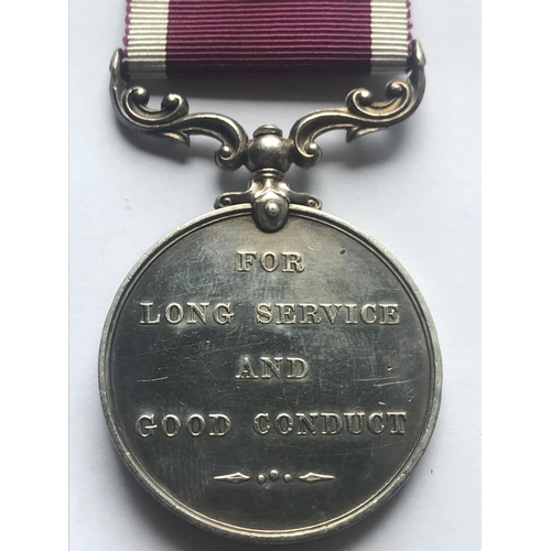 1044 - A GEORGE V LONG SERVICE AND GOOD CONDUCT MEDAL. An Army Long Service and Good Conduct Medal named to... 